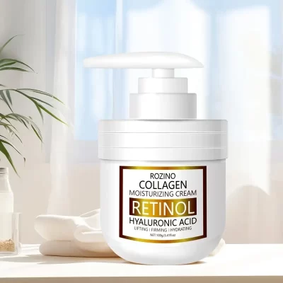 Feuchtigkeitsspendende Gesichtscreme mit Kollagen und Retinol